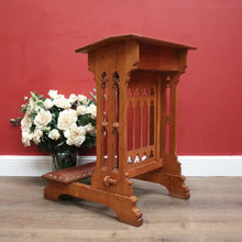 Load image into Gallery viewer, x SOLD Antique French Prayer Kneeler, Antique French Prie Dieu, Church Prayer Chair. B11829