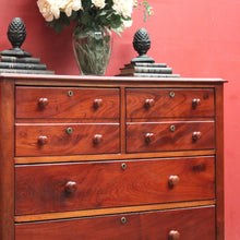 Load image into Gallery viewer, x SOLD Antique Australian Cedar Chest of Drawers, or Four-Drawer Hall or Entry Cabinet. B11757