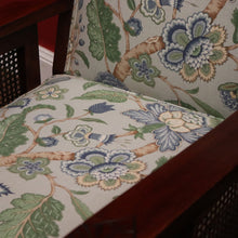 Load image into Gallery viewer, x SOLD Antique Australian Cedar Armchairs, Cane Side Lounge Chairs, Pair of Chairs. B11779