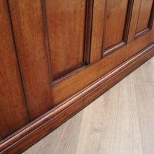 Load image into Gallery viewer, x SOLD Antique American Mahogany Shop Counter, Clerk's Cabinet now a TV Unit or Sideboard. B11791