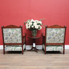 Load image into Gallery viewer, x SOLD Antique Australian Cedar Armchairs, Cane Side Lounge Chairs, Pair of Chairs. B11779