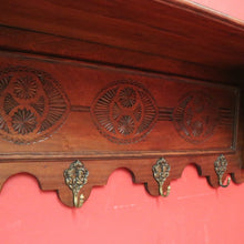 Load image into Gallery viewer, x SOLD French Provincial Vintage Coat Rack with Brass Hooks for Coats and Hats. B11805