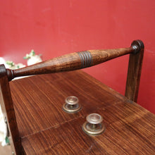 Load image into Gallery viewer, x SOLD Vintage French Sewing Box, 5 Section / Drawer Scissor Mechanism Sewing Caddy. B11874