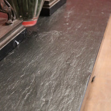 Load image into Gallery viewer, x SOLD Antique French Hand-Forged Iron Coffee Table with Black Slat Top B11405