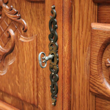 Load image into Gallery viewer, x SOLD Antique French Oak Sideboard, Low TV Unit or Buffet Cabinet with Cupboard Storage. B11904