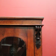 Load image into Gallery viewer, x SOLD Antique Australian Cedar China Cabinet or Two-door Bookcase with Adjustable Shelves. B11934