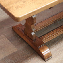 Load image into Gallery viewer, X SOLD Vintage French Coffee Table, Country France Twin Stretcher Base Coffee Table. B11402