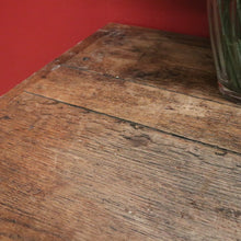 Load image into Gallery viewer, x SOLD Antique French Oak Farmhouse Kneading or Dough Table or Single drawer Side Table. B11451