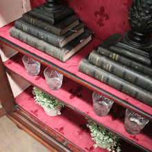 Load image into Gallery viewer, x SOLD Antique Australian Cedar China Cabinet or Two-door Bookcase with Adjustable Shelves. B11934