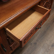 Load image into Gallery viewer, x SOLD Antique French Oak Sideboard, Low TV Unit or Buffet Cabinet with Cupboard Storage. B11904