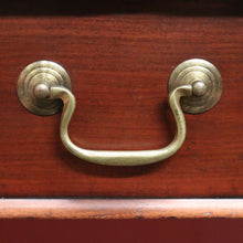 Load image into Gallery viewer, x SOLD Antique English Hall Table, Mahogany Two-Drawer Desk, Console Side Table. B11536