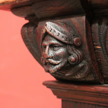 Load image into Gallery viewer, Antique French Oak Hall Cabinet or Sideboard, Two-drawer Entry Or Foyer Cupboard. B11981