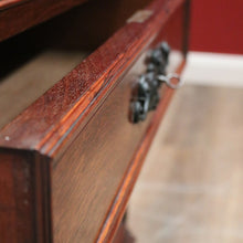 Load image into Gallery viewer, x SOLD Antique French Chest of Drawers with a Slide Out Dressing Table and Mirror. B11297