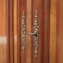 Load image into Gallery viewer, x SOLD Antique French Walnut Breakfront 3 Drawer Sideboard with Carved Backboard. B11930