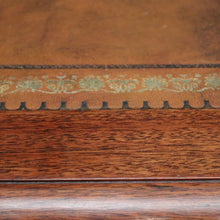 Load image into Gallery viewer, x SOLD Antique English Hall Table, Mahogany Two-Drawer Desk, Console Side Table. B11536