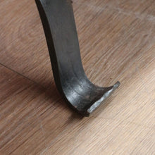 Load image into Gallery viewer, x SOLD Antique French Hand-Forged Iron Coffee Table with Black Slat Top B11405