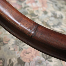 Load image into Gallery viewer, x SOLD Pair of Antique Hall Chairs, French Walnut and Fabric Library Chairs or Armchairs. B11433