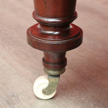 Load image into Gallery viewer, x SOLD Antique English Mahogany Dining Table or Kitchen Table with Two Extension Leaves. B11924