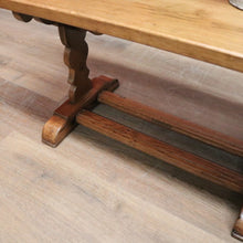 Load image into Gallery viewer, X SOLD Vintage French Coffee Table, Country France Twin Stretcher Base Coffee Table. B11402