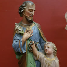 Load image into Gallery viewer, x SOLD Antique Ceramic-Chalk or plaster Sculpture Statue or Figurine, Home Worship or Devotion. B11734