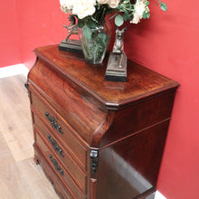 Load image into Gallery viewer, x SOLD Antique French Chest of Drawers with a Slide Out Dressing Table and Mirror. B11297