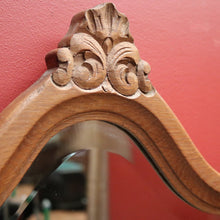 Load image into Gallery viewer, x SOLD Antique French Oak and Tri-fold Bevelled Mirror Dressing Table or Ladies' Desk B11552