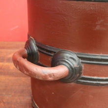 Load image into Gallery viewer, x SOLD A Large Antique French Grape and Wine Barrel, Demi Hectolitre Grape Bucket. B11675