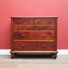Load image into Gallery viewer, x SOLD Antique Australian Cedar Chest of Drawers, or Four-Drawer Hall or Entry Cabinet. B11757
