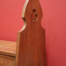 Load image into Gallery viewer, x SOLD Antique French Oak Pew or Settle, Lift top Bench Church Pew, Chair or Hall Seat B11461