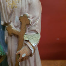 Load image into Gallery viewer, x SOLD Antique Ceramic-Chalk or plaster Sculpture Statue or Figurine, Home Worship or Devotion. B11734