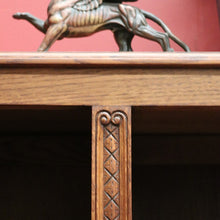 Load image into Gallery viewer, x SOLD Antique French Oak Bookcase, Three Section Open-fronted Bookcase Display Cabinet. B11670