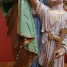 Load image into Gallery viewer, x SOLD Antique Ceramic-Chalk or plaster Sculpture Statue or Figurine, Home Worship or Devotion. B11734