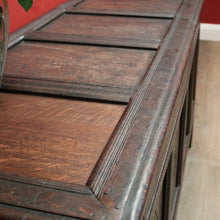 Load image into Gallery viewer, x SOLD Antique French Coffer, Lift Lid Blanket Box, Storage Trunk or Bedroom Chest. B11698