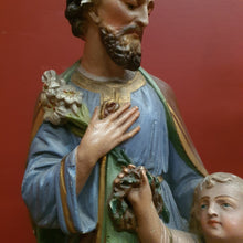 Load image into Gallery viewer, x SOLD Antique Ceramic-Chalk or plaster Sculpture Statue or Figurine, Home Worship or Devotion. B11734