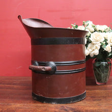 Load image into Gallery viewer, x SOLD A Large Antique French Grape and Wine Barrel, Demi Hectolitre Grape Bucket. B11675