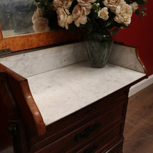 Load image into Gallery viewer, x SOLD Antique French Chest of Drawers with a Slide Out Dressing Table and Mirror. B11297