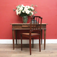 Load image into Gallery viewer, x SOLD Antique French Oak Farmhouse Kneading or Dough Table or Single drawer Side Table. B11451