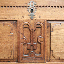 Load image into Gallery viewer, x SOLD Antique French Coffer, Large Blanket Box, Lift Lid Coffee Table, Storage Trunk. B11470