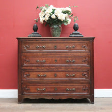 Load image into Gallery viewer, x SOLD Antique French Chest of Drawers, Four-Drawer Hall Cabinet or Foyer Chest. B11543