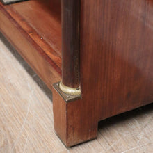 Load image into Gallery viewer, x SOLD Antique French Mahogany Open Fronted Bookcase, China Cabinet Adjustable Shelves. B11697