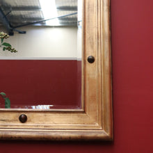 Load image into Gallery viewer, Large and Impressive Bevelled Edge Hall Mirror, Gilt-gold Frame with decorative Features. B11990