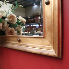 Load image into Gallery viewer, Large and Impressive Bevelled Edge Hall Mirror, Gilt-gold Frame with decorative Features. B11990