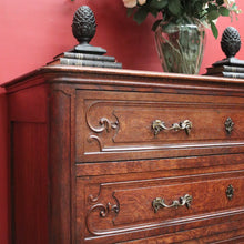 Load image into Gallery viewer, x SOLD Antique French Chest of Drawers, Four-Drawer Hall Cabinet or Foyer Chest. B11543
