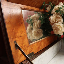 Load image into Gallery viewer, x SOLD Antique French Chest of Drawers with a Slide Out Dressing Table and Mirror. B11297