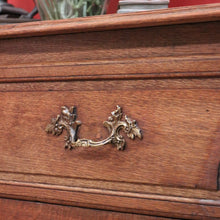 Load image into Gallery viewer, x SOLD Antique French Oak Chest of Drawers, a Three Drawer Sideboard or Linen Chest B11431