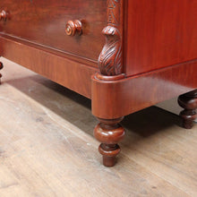 Load image into Gallery viewer, x SOLD Antique English Mahogany Chest of Drawers, 5 Drawer Hall Cabinet Chest. B11910
