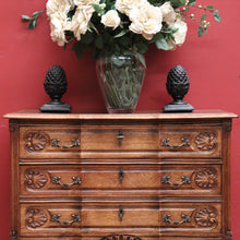 Load image into Gallery viewer, x SOLD Vintage French Three Drawer Chest, Hall Cabinet Sofa, Entry or Foyer Chest. B11571
