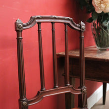 Load image into Gallery viewer, x SOLD Antique French Walnut Ladies Chair, Hall Chair, Bedroom or Dressing Table Chair. B11969