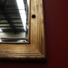 Load image into Gallery viewer, Large and Impressive Bevelled Edge Hall Mirror, Gilt-gold Frame with decorative Features. B11990