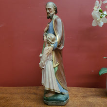 Load image into Gallery viewer, x SOLD Antique Ceramic-Chalk or plaster Sculpture Statue or Figurine, Home Worship or Devotion. B11734